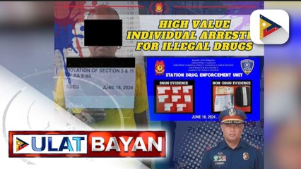 High value target at hinihinalang miyembro ng tinga drug syndicate sa Taguig, nasakote ng Taguig...
