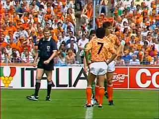 Rep of Ireland v Netherlands Group Two 18-06-1988