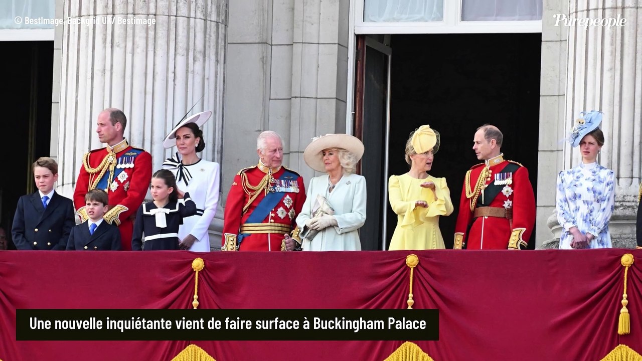 Inquiétude à Buckingham Palace depuis qu'une membre de la famille royale a été transportée à l'hôpital en urgence