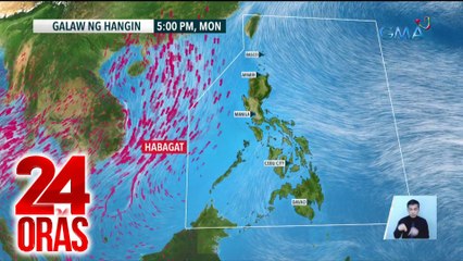 Mainit at maalinsangang panahon, asahan sa malaking bahagi ng bansa dahil sa "monsoon break" | 24 Oras