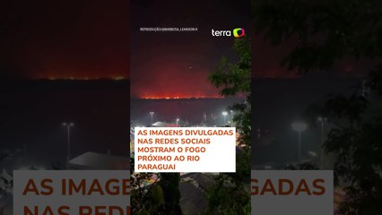 Vídeo mostra festa de São João enquanto mata pega fogo no Pantanal