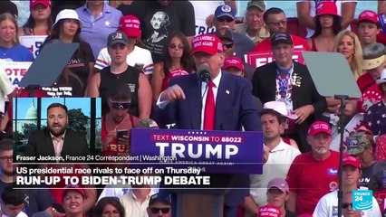 Biden and Trump gear up for historic and high-stakes debate rematch