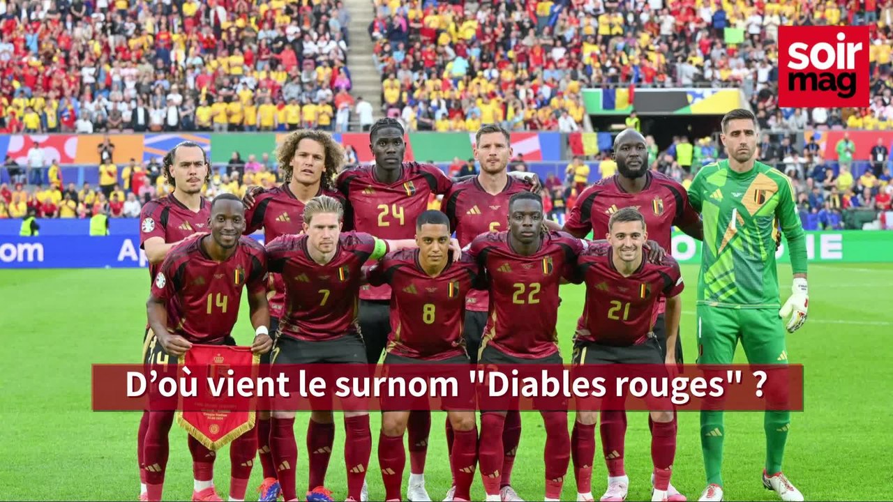 D'où vient le nom des Diables rouges ?