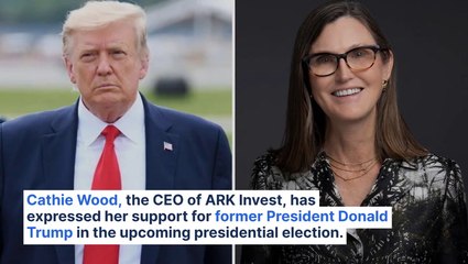 Cathie Wood Endorses Trump Over Biden For 2024 Elections, Says 'I Am A Voter When It Comes To Economics'