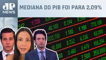 Projeção para inflação sobe de 3,96% para 3,98% em 2024; Alan Ghani, Amanda Klein e Beraldo comentam