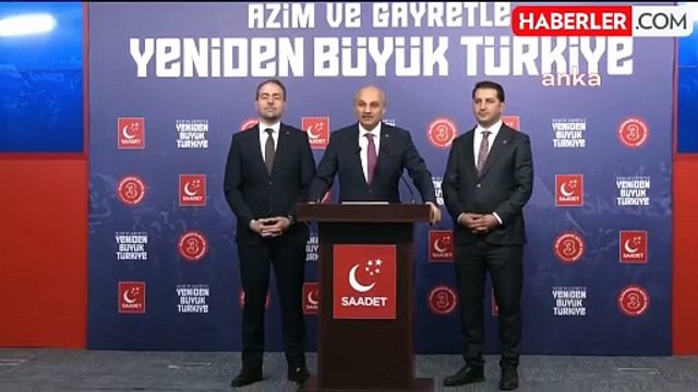 Saadet Partisi Sözcüsü Birol Aydın Genel Başkanlığa Aday Oldu
