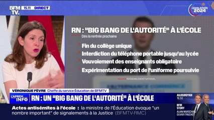 École: ce que prévoit le programme de Jordan Bardella pour les législatives