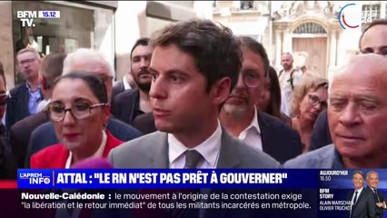 Gabriel Attal: "Le RN fait l'essuie-glaces depuis 3 semaines"