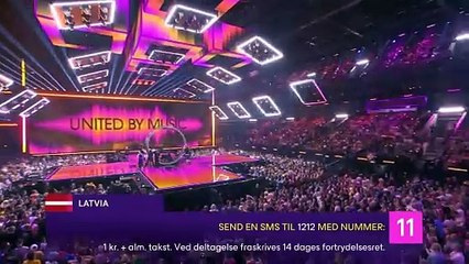 12 | Postkort - Greece | Marina Satti | Final | Eurovision Song Contest 2024 | DRTV