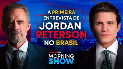 EXCLUSIVO: A 1º ENTREVISTA DE JORDAN PETERSON NO BRASIL | MORNING SHOW - 24/06/2024