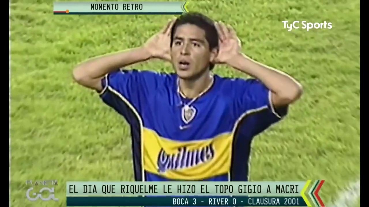 El "Topo Gigio" de Juan Román Riquelme