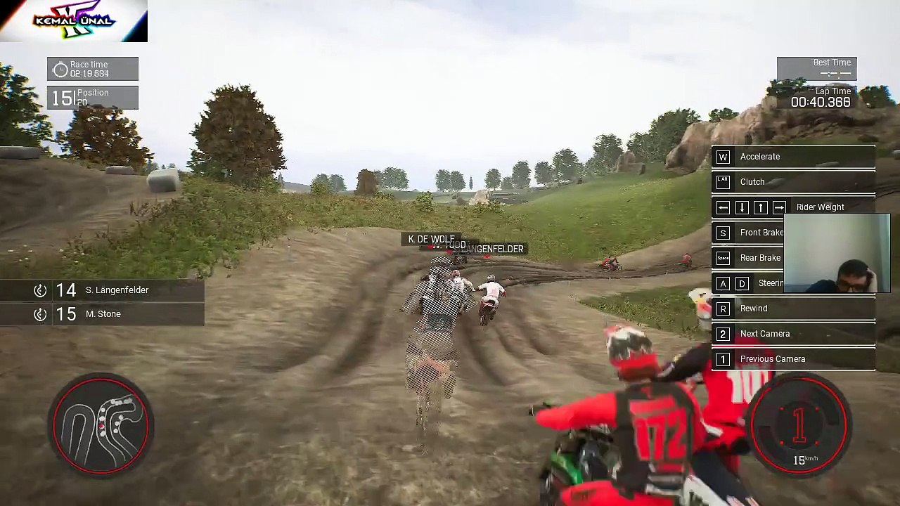 YARIŞ - M045 - MXGP 2021 THE OFFICIAL MOTOCROSS VIDEOGAME 720P HD GAMEPLAY