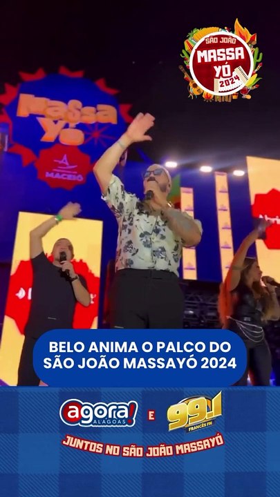 BELO ANIMA O PALCO DO SÃO JOÃO MASSAYÓ 2024