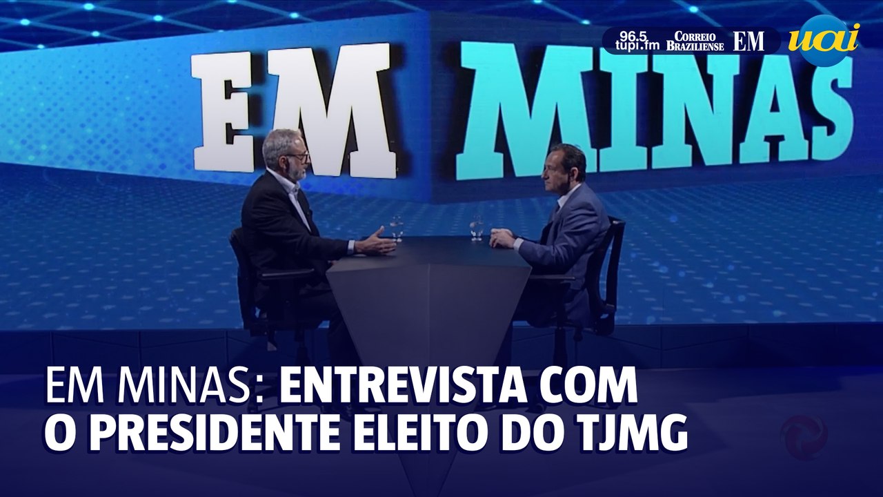 EM Minas recebe o presidente eleito do TJMG