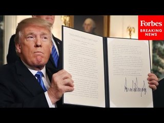 'I Campaigned On It And I Did It': Trump Praises Admin.'s Recognition Of Jerusalem As Israel Capital