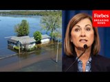 BREAKING NEWS: Iowa Governor Kim Reynolds Holds Briefing On Flooding Emergency In Northern Iowa