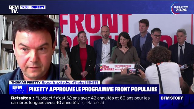 Thomas Piketty: Il faut absolument réinvestir dans le capital humain (...) Le programme du Font populaire est le seul à dire clairement là où il va trouver les ressources