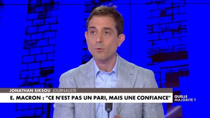 Jonathan Siksou : «Aujourd'hui, il y a un blocage de la vie politique et de la vie de nos institutions»