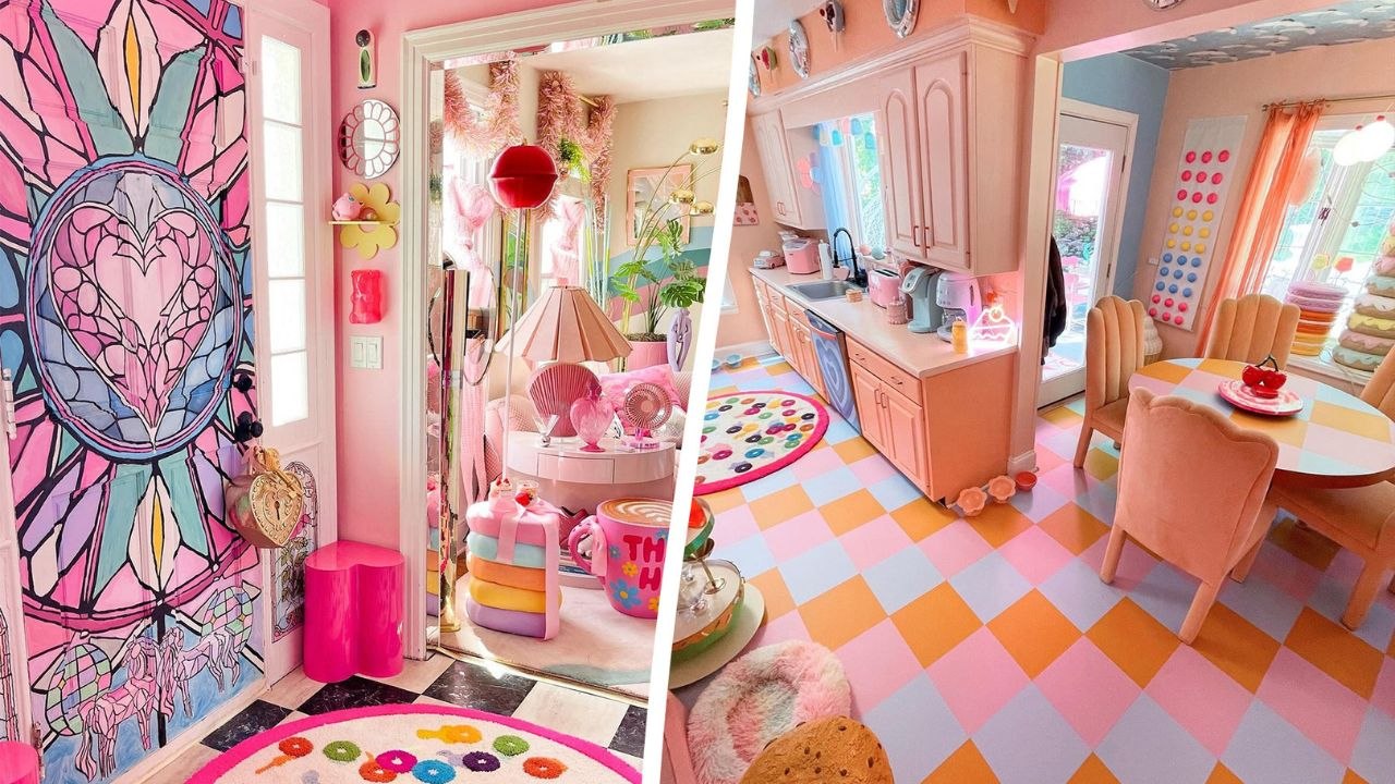 Man spends $20k transforming old farmhouse into "dollhouse" - adding $100k in value