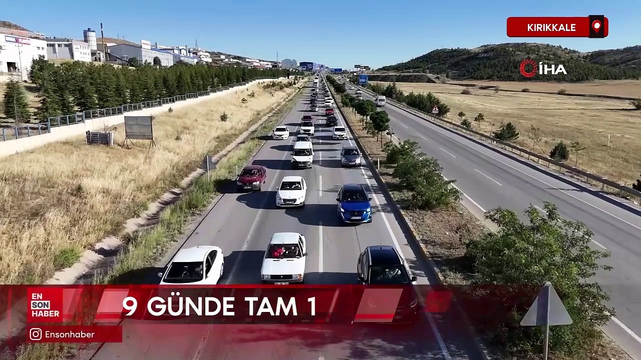 Kurban Bayramında 43 ilin geçiş güzergahında rekor geçiş
