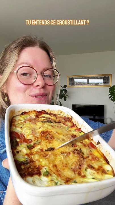 ✨OMELETTE AU FOUR, COURGETTES ET TOMATES ✨
