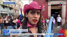 Recuerdan a Jesús Ociel Baena y a Chuy Tinoco en la Marcha del Orgullo Gay en Aguascalientes