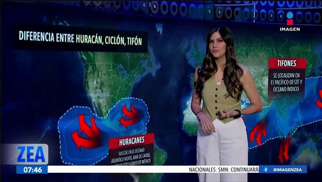 La diferencia entre un ciclón, un huracán y un tifón