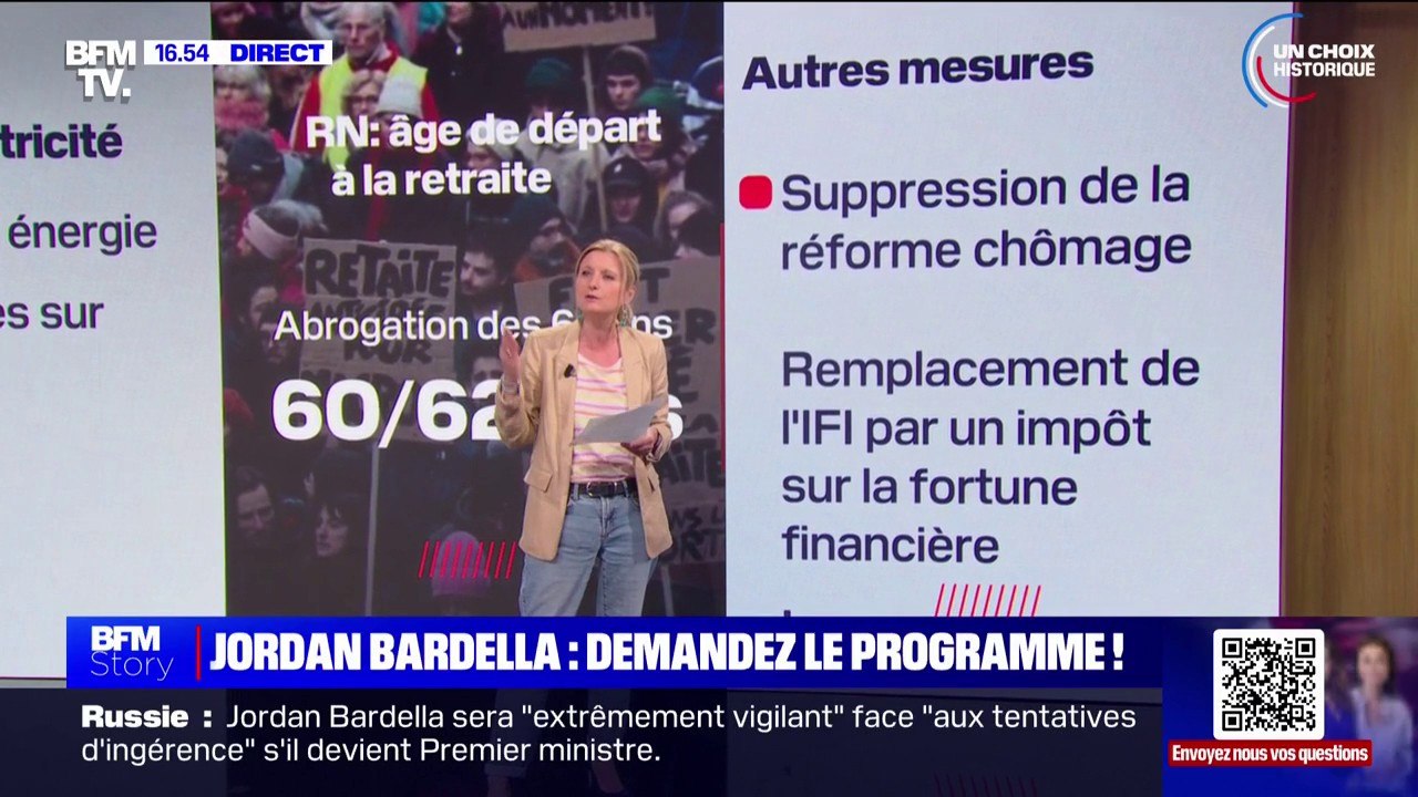 LES ÉCLAIREURS - Quelles sont les mesures fortes du programme de Jordan Bardella et à qui s'adressent-elles?