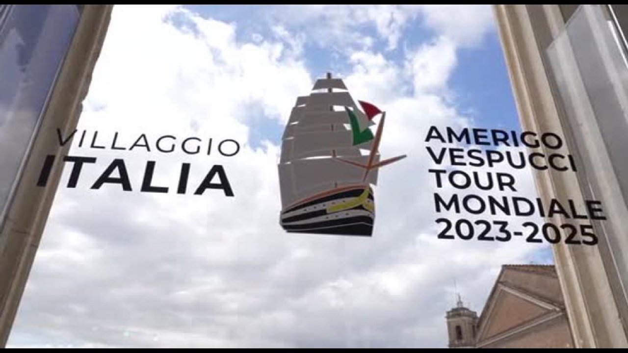 Nasce il Villaggio Italia, "mini expo" itinerante con nave Vespucci