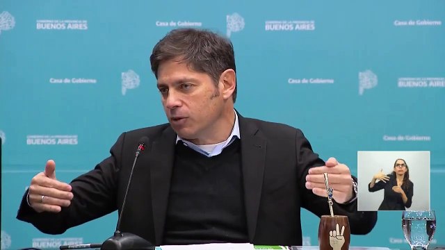 Axel Kicillof Había una enorme inversión que ya estaba definida, sin RIGI