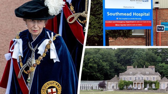 Princess Anne in hospital after she suffered minor injuries and concussion on her estate