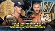 WWE TLC 2013 - Randy Orton vs John Cena (TLC Match, WWE World Heavyweight Championship)