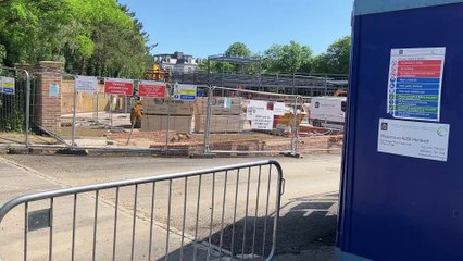 Construction moves forward on new Aldi store in Horsham