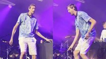 Peter Crouch abre el festival musical de la Isla de Wight haciendo su icónico baile