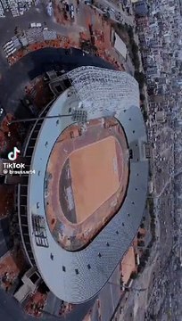 Vue aérienne : Les images inédites du stade Léopold Sédar Senghor de Dakar en chantier