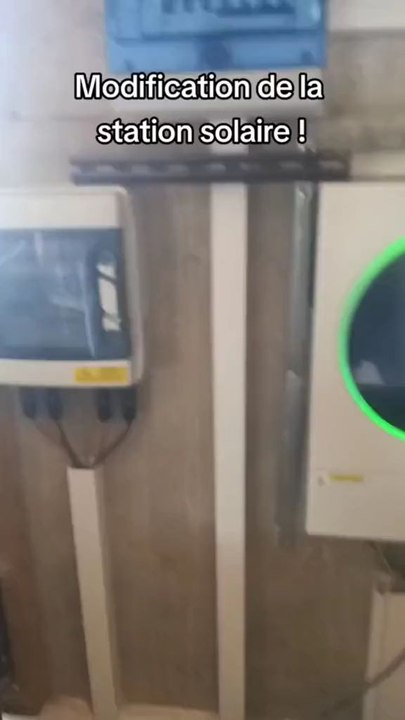 Il va bien falloir que je modifie ma station solaire ... mie