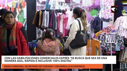 Con las habilitaciones comerciales exprés se busca que sea de una manera ágil, rápida e inclusive 100% digital