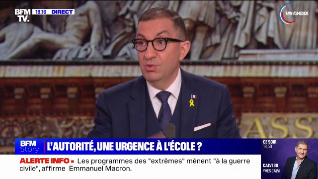 Jean Messiha, candidat Reconquête aux législatives: L'école française est très hétérogène (…) Ce qu'il faut faire, c'est une politique ciblée