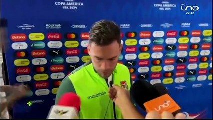 FERNANDO SAUCEDO RESIGNADO TRAS LA DERROTA ANTE ESTADOS UNIDOS