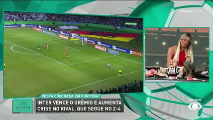 Renata Fan vibra com vitória do Inter no Gre-Nal e elogia: ‘Time sério e comprometido’