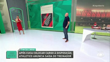 Athletico-PR anuncia saída de Cuca, que pode ir para o Cruzeiro