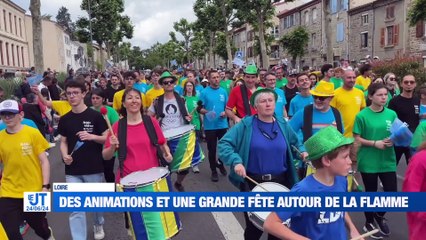 Revivez le parcours de la Flamme dans la Loire / Une capsule temporelle enterrée à Montbrison / Les gendarmes de Balbigny enregistrent les procurations / La fête de la musique a fait vibrer Saint-Etienne