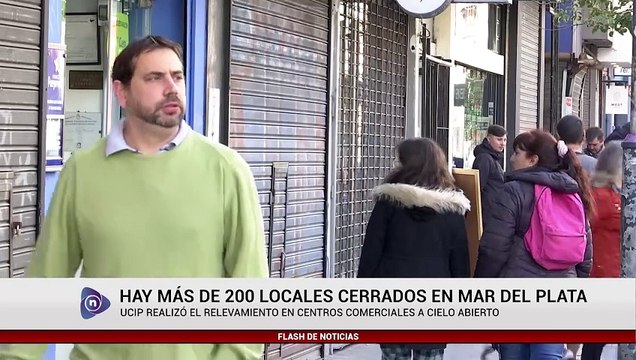 HAY MÁS DE 200 LOCALES CERRADOS EN MAR DEL PLATA