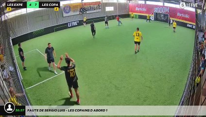 Faute de Sergio Luis - LES COPAINS D'ABORD 1
