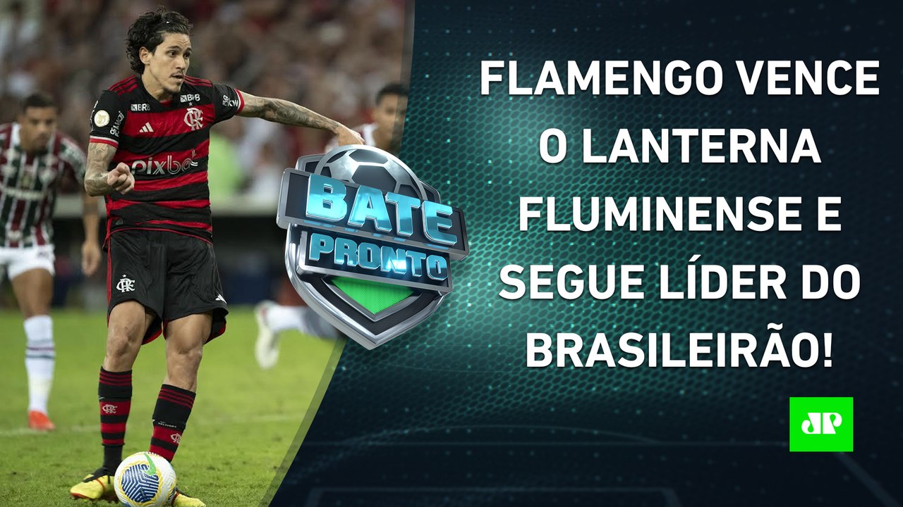 Flamengo AFUNDA o Fluminense e SEGUE LÍDER; Palmeiras VENCE a 5ª SEGUIDA e é o 2º! | BATE-PRONTO