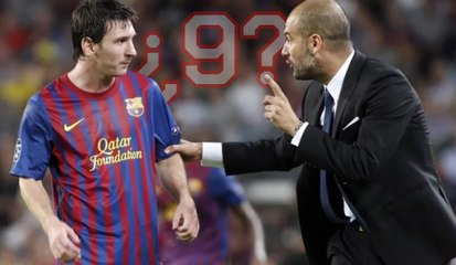 Messi revela cómo surgió su posición de 'falso nueve' en el  Barcelona de Pep Guardiola