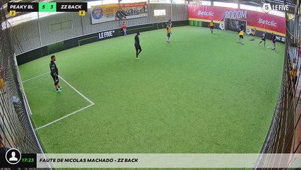 Faute de Nicolas Machado - ZZ BACK
