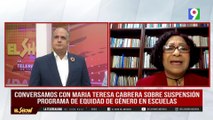 María Teresa Cabrera, Suspensión del programa de equidad de género en las escuelas | ESM
