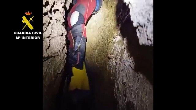 Localizados ilesos en el interior de la cavidad los espeleólogos desparecidos en Soba