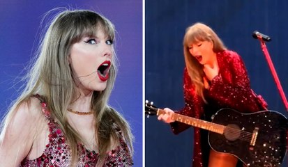 Taylor Swift se ahoga en pleno escenario del estadio de Wembley
